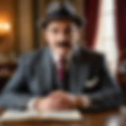 The essence of detective work embodied by Hercule Poirot