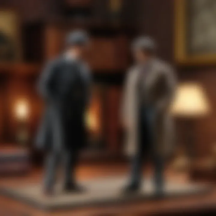 Artistic depiction of Holmes and Watson