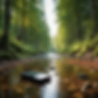 Themes Explored in 'Deception Point' A scenic representation of themes from 'Deception Point'.