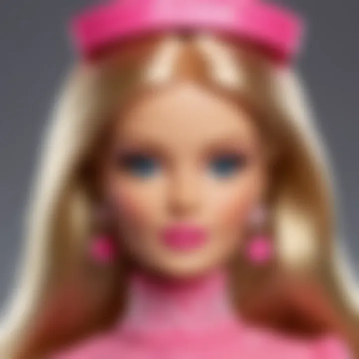 Close-up of the design details of the Barbie by Stefano Canturi