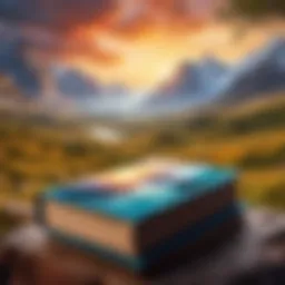 Cover of a contemporary fantasy novel showcasing a mystical landscape