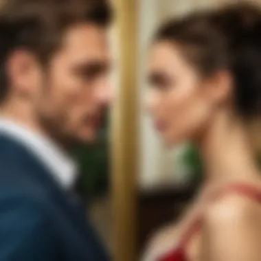 Pivotal Moment in Modern Melodrama A modern Russian melodrama capturing a pivotal moment between characters.