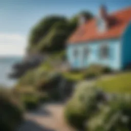 A serene coastal cottage reflecting tranquility