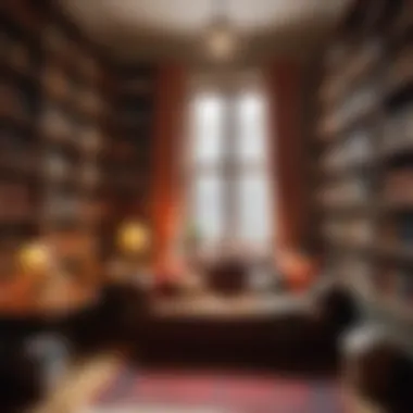 Exploring the Comfort of Classic Literature A cozy reading nook filled with classic literature