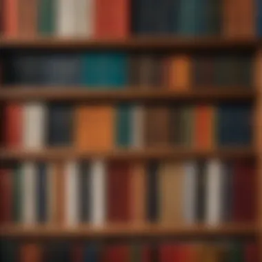 The Impact of Modern Literature on Society A diverse collection of modern books on a shelf