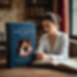 A book cover depicting a romantic tension between contrasting characters