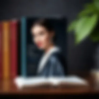 Fashion Designer Biography Cover A beautifully designed book cover featuring a renowned fashion designer