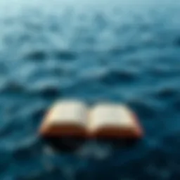 A vast ocean symbolizing deep introspection