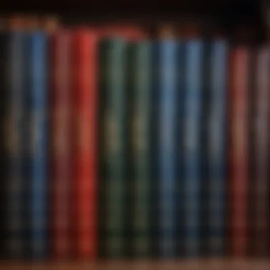 Collection of A Song of Ice and Fire Books Collection of George R. R. Martin's books displayed elegantly