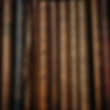Ancient manuscripts showcasing early book forms