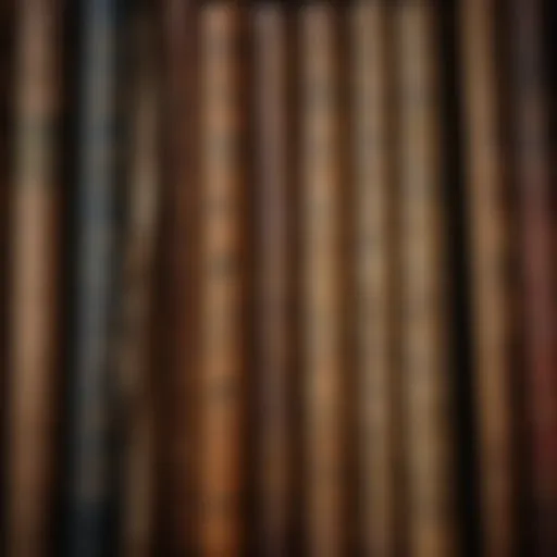 Ancient manuscripts showcasing early book forms