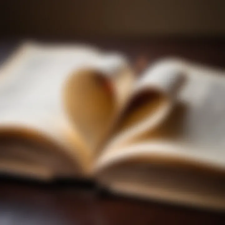 An open book with tear-stained pages, capturing the essence of emotional stories.