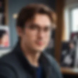Portrait of the BSD manga author showcasing their artistic style