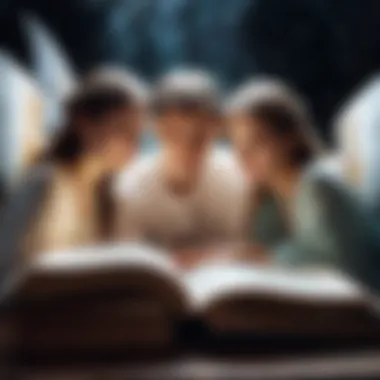 Ethereal Celestial Beings An ethereal representation of celestial beings in literature