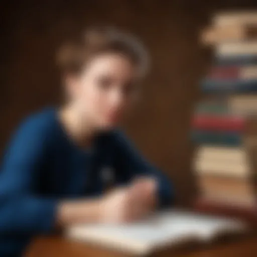 Conceptual representation of character development in literature