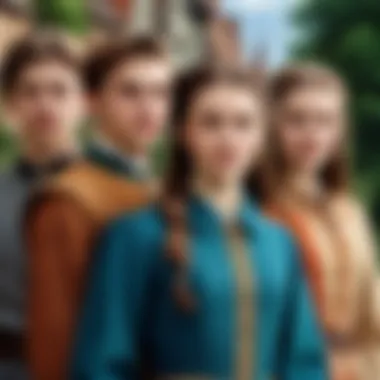 Key Characters of Narnia A visual representation of the main characters in the Chronicles