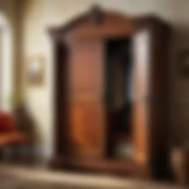 The Wardrobe: Gateway to Another World The iconic wardrobe that leads to Narnia