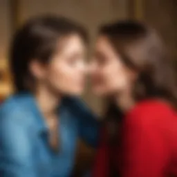 Visual representation of codependency in friendships