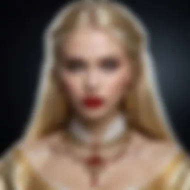 Cultural artifacts reflecting the impact of blonde vampires