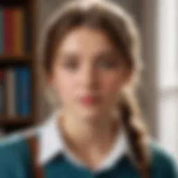 Character representation of Ellie in literature