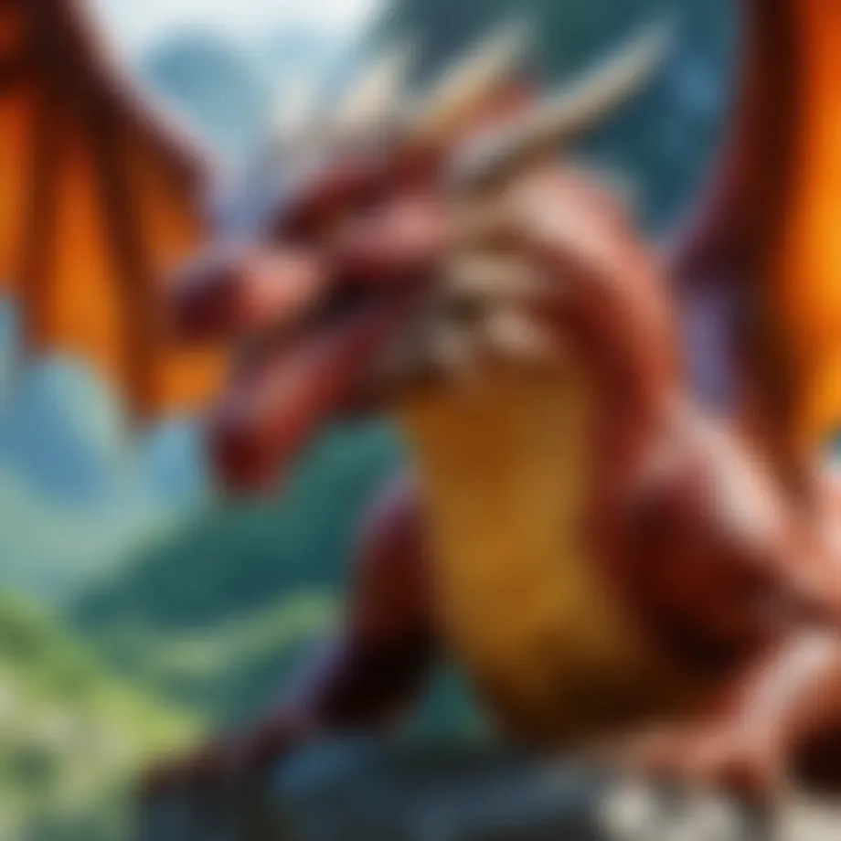 Cover design of the Dragon Saga series