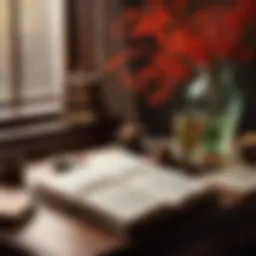 A stunning visual representation of a dunhua scene inspired by classic literature.