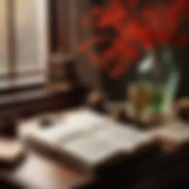 A stunning visual representation of a dunhua scene inspired by classic literature.