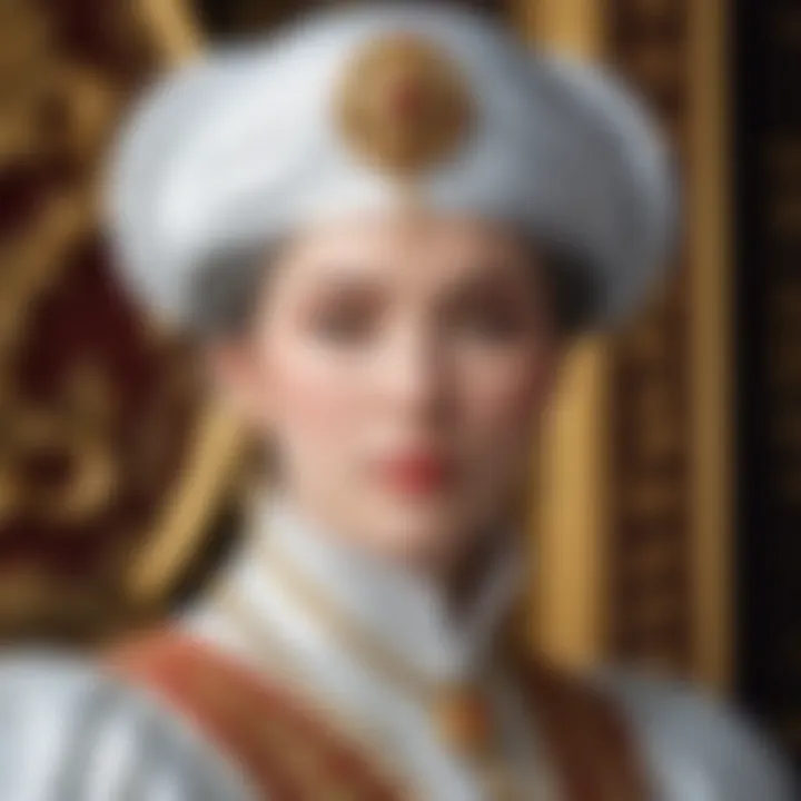 Intricate character designs representing diverse aristocratic archetypes