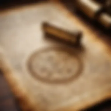 The Secrets of Alchemical Transformation An ancient scroll depicting alchemical symbols and transmutation.