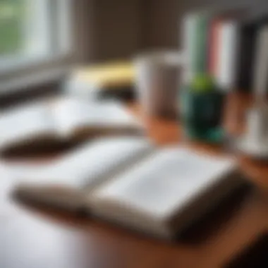 A book open on a table with notes about roommate dynamics