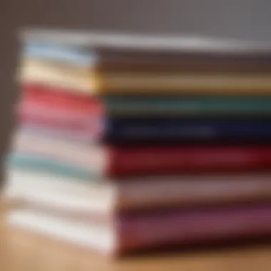 Contemporary Novels: The Fabric of Romantic Narratives A stack of contemporary novels with romantic themes placed artistically