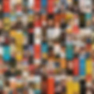 Classic and Modern Comedy Works A collage of classic and contemporary comedy book covers