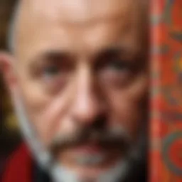 Cover design of Boris Akunin's latest book showcasing intricate patterns.