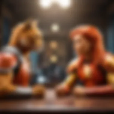 Clash of Values: A Meeting of Leaders Firestar and OneStar in a tense meeting