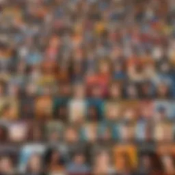 A visual representation of popular fanfiction tropes.