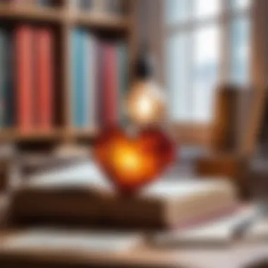 Exploring the Heart of Fan Fiction An artistic representation of fan fiction culture