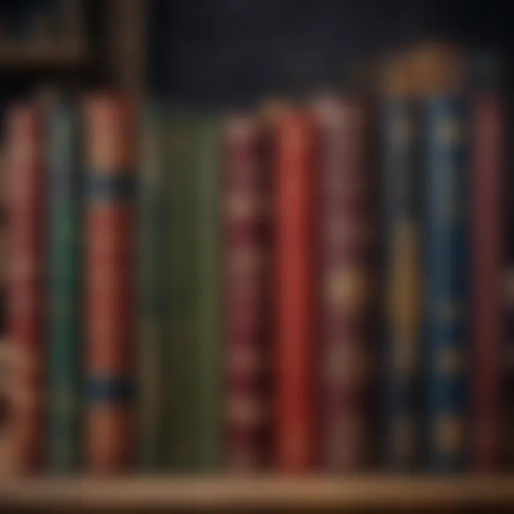 A collection of classic fantasy books showcasing diverse series
