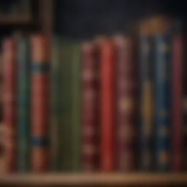 Diverse Series of Classic Fantasy Works A collection of classic fantasy books showcasing diverse series