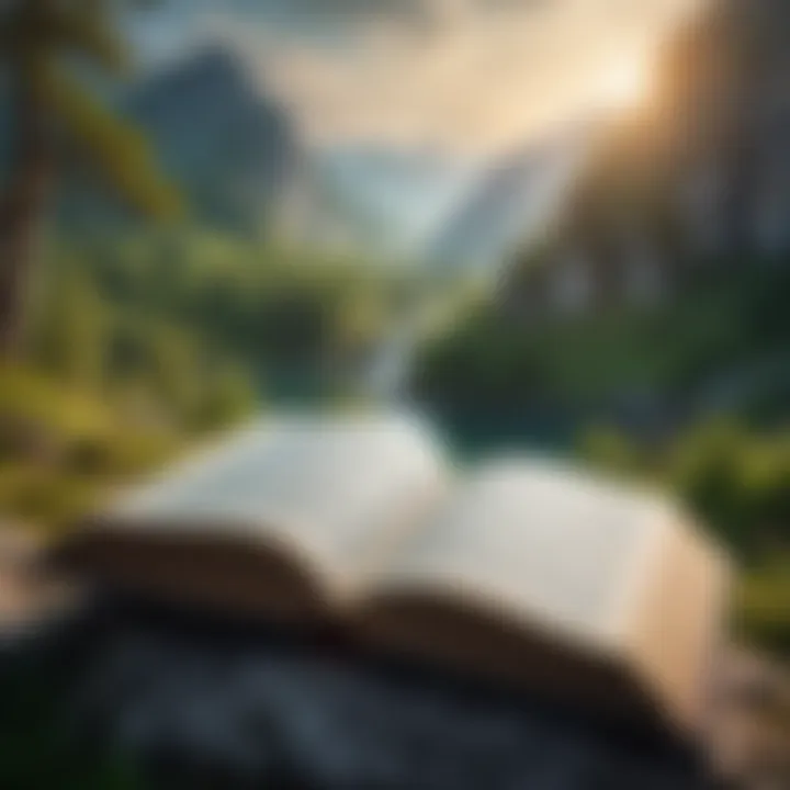 A fantasy realm filled with mythical creatures and enchanting landscapes