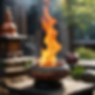 Cultural Artifacts of Fire Worship Cultural artifacts related to fire worship in Japan