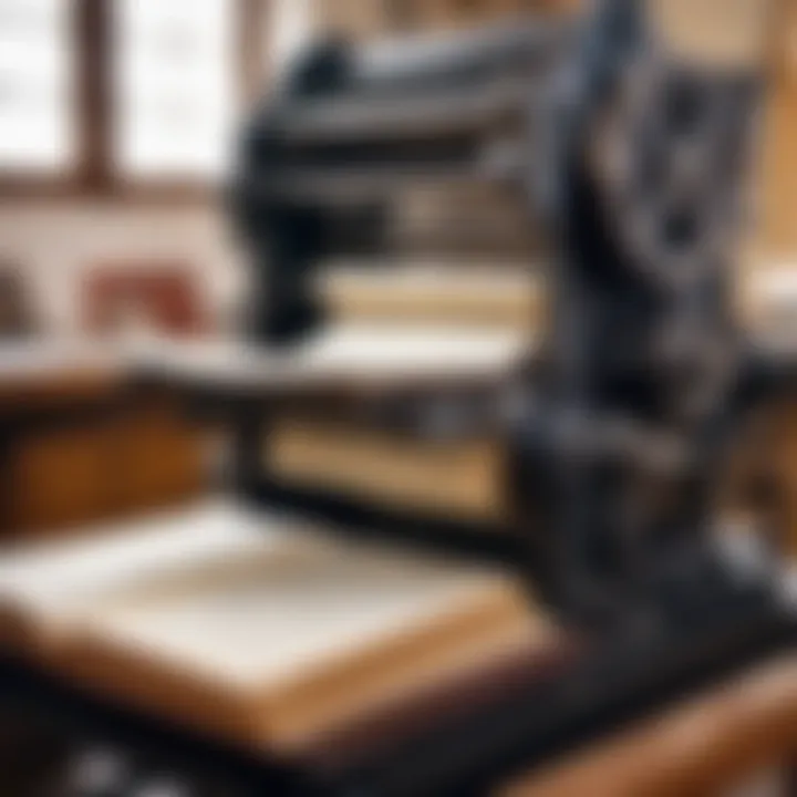 Printing press that revolutionized book production