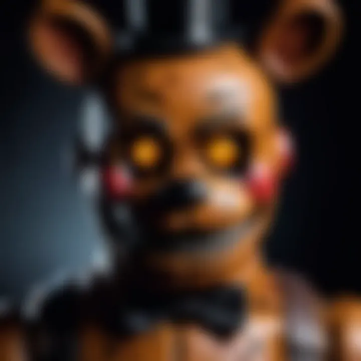 A representation of the cultural impact of Five Nights at Freddy's