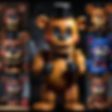 Fan Art Collage of Five Nights at Freddy's Collage of fan art inspired by Five Nights at Freddy's