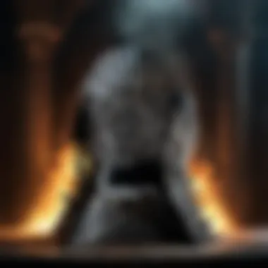 Symbolism of Power in Game of Thrones A conceptual illustration of the Iron Throne symbolizing power and ambition.
