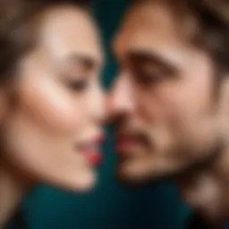 Symbolic representation of genuine love in art