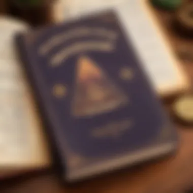 Symbolic representation of the Gravity Falls journal filled with secrets and mysteries