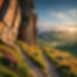 A captivating depiction of the Grishaverse landscape