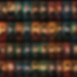 A detailed timeline showcasing the evolution of the Harry Potter films.