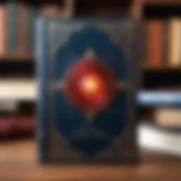 An illustration of a mysterious book cover