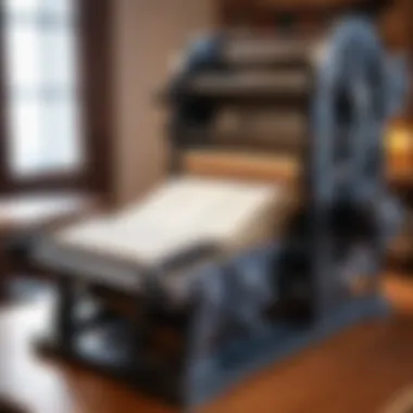 The Printing Press: A Turning Point in Literary Accessibility The printing press, a revolutionary invention in literature